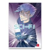 Sešit 444 Manga - A4, linkovaný, 40 listů - SCI-FI