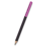 Grafitová tužka Faber-Castell Grip JUMBO two tone, tvrdost HB růžová