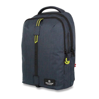 Školní batoh Walker Elite Grid Navy