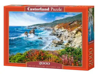 Puzzle Castorland 2000 dílků - Big Sur Coastline, California, USA