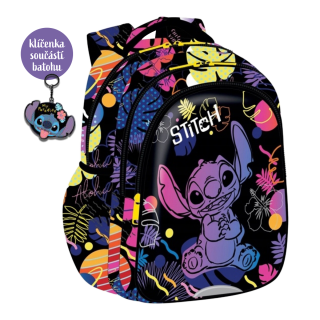 Dětský batůžek Jerry, Stitch Black, 15", PES